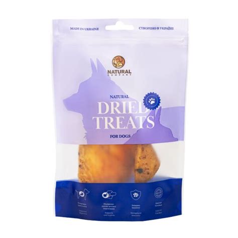 Ласощі для собак Natural Вуха свинні купити в Україні Petslike