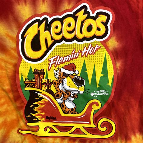 Cheetos Red Flamin Hot Cheetos Santa Chester Hot Chi Gem