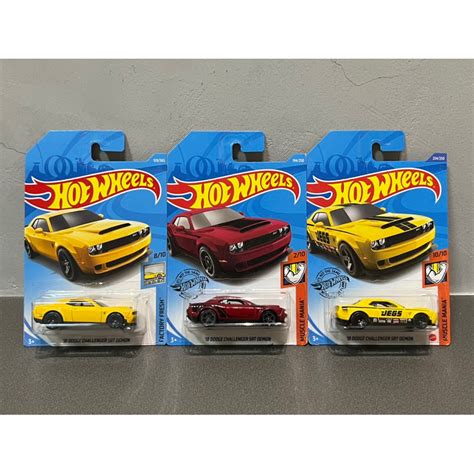 Hot Wheels Dodge Challenger Srt Demon