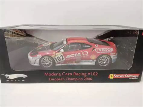 Hot Wheels Elite Ferrari F Modena Challenge European Champion