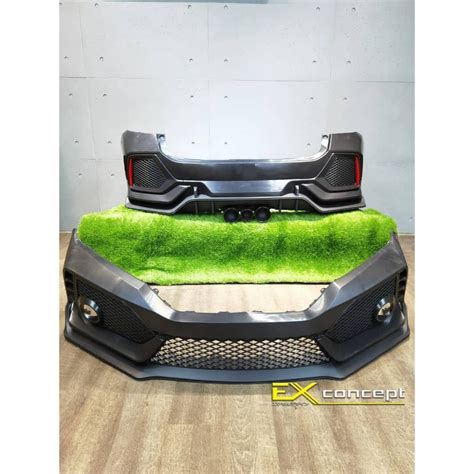 HONDA CITY 2014 2015 2016 GM6 TYPE R BODYKIT BUMPER Shopee Malaysia