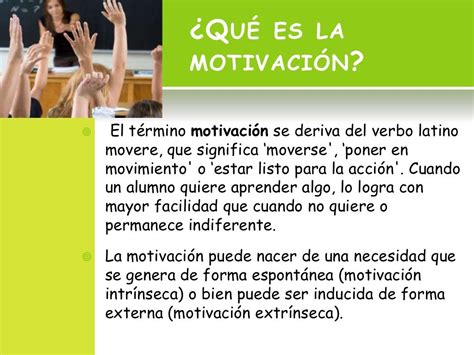 La Motivacion Como Estrategia Del Aprendizaje