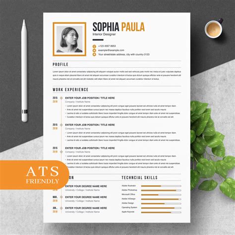 Modern Resume Template 2025 - Resume Inventor