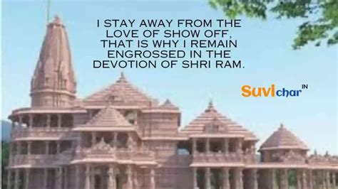 Best 101 Ayodhya Ram Mandir Quotes In English 2024