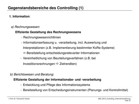 Ppt Controlling Und Unternehmensf Hrung Einf Hrung Powerpoint