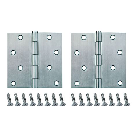 Prosource Prosource 20339ss 4s Db Ps Square Corner Door Hinge Steel