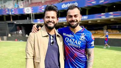 Good To See You Brother Suresh Raina Wishes Virat Kohli Best Ahead