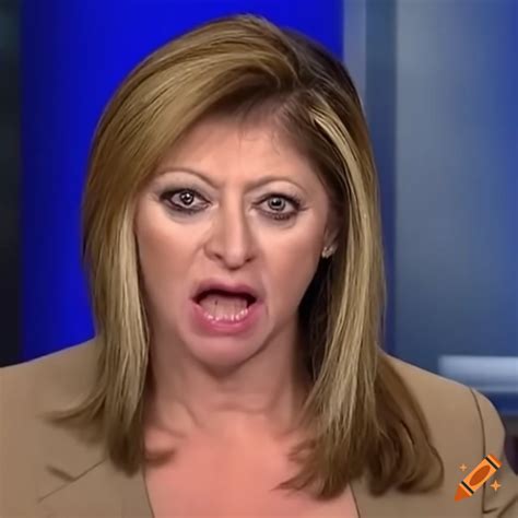 Maria Bartiromo On Fox News On Craiyon