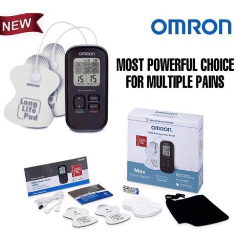 Omron Max Power Relief Tens Unit Muscle Stimulator Simulated Massage