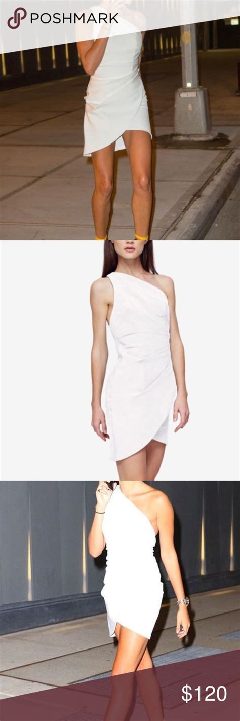 Fame And Partners One Shoulder Satin Dress Satin Dresses Blue Prom Gown Babe Dress