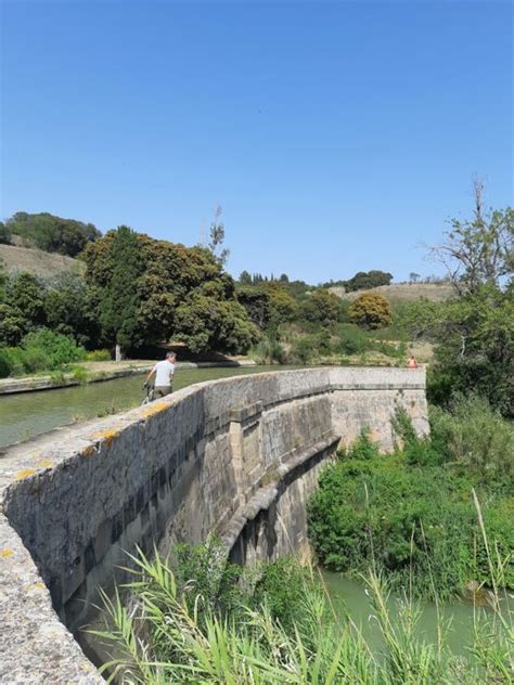 El puente canal del Répudre el 1 º de Francia Canal du Midi