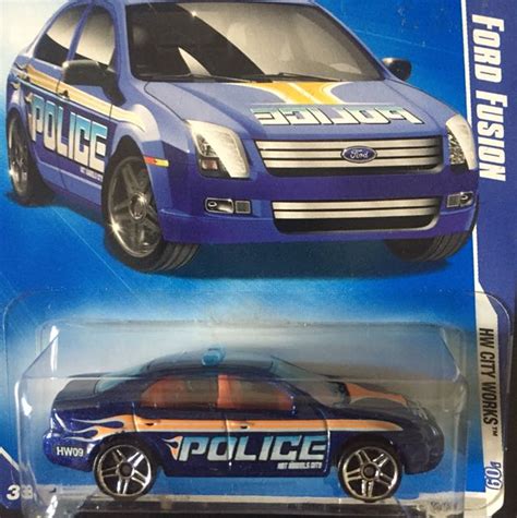 Hot Wheels Ford Fusion Police Hobbies Toys Toys Games On Carousell