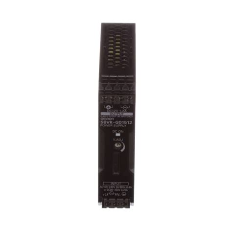 Omron Automation - S8VK-G01512 - AC-DC Power Supply, 12V, 1.2A, 85-264V ...