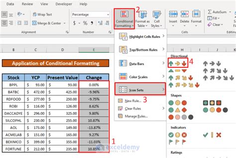 How To Add Up And Down Arrows In Excel 4 Easy Ways