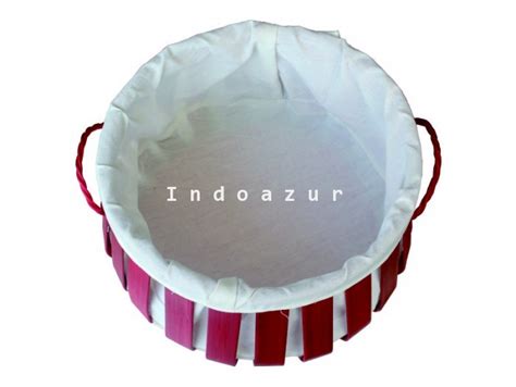 IndoAzur Product Keranjang Roti Atau Keranjang Buah Dari Bambu