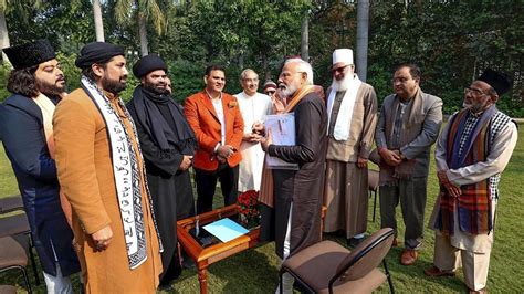 PM Modi Presents Chadar To Be Placed At Ajmer Sharif