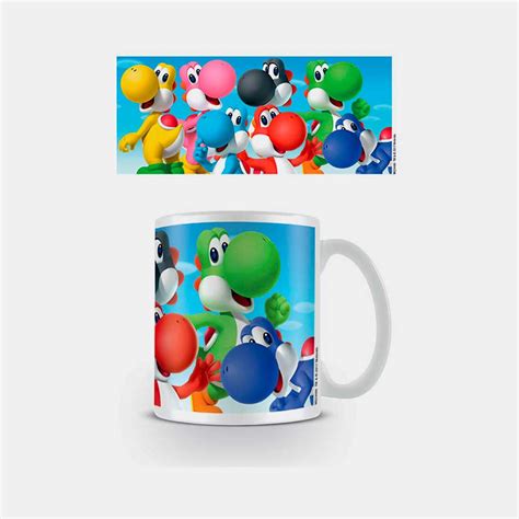 TAZA DE CERÁMICA SUPER MARIO YOSHIS TEMPLO