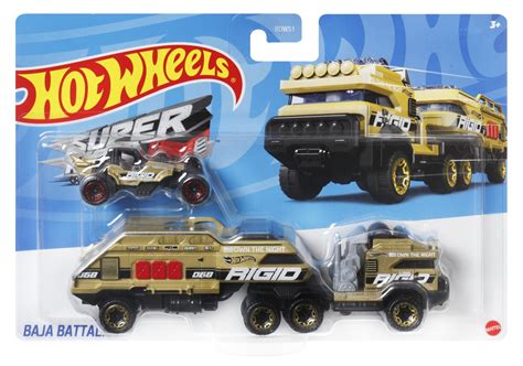 SET CAMION SI MASINA SPORT HOT WHEELS BAJA BATTALION MARO SuperHeroes ToysZone Eurostoc Ro