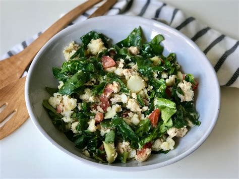 Ensalada Fria De Patata At N Y Espinacas Receta Ekilu