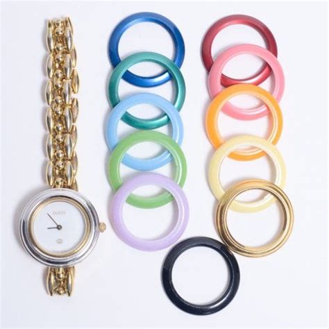 Vintage Gucci Watch Bezels Authentic And Interchangeable