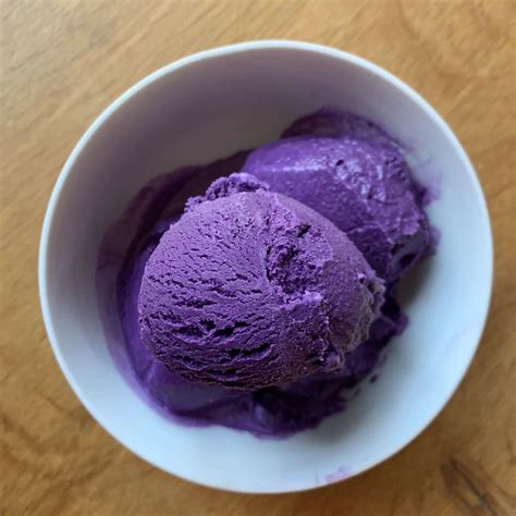 ube ice cream recipe  ice cream maker  wilbur pritt blog