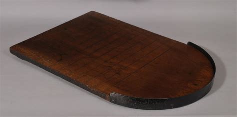 S/4980 Antique 19th Century Mahogany Shove Halfpenny Board | BADA