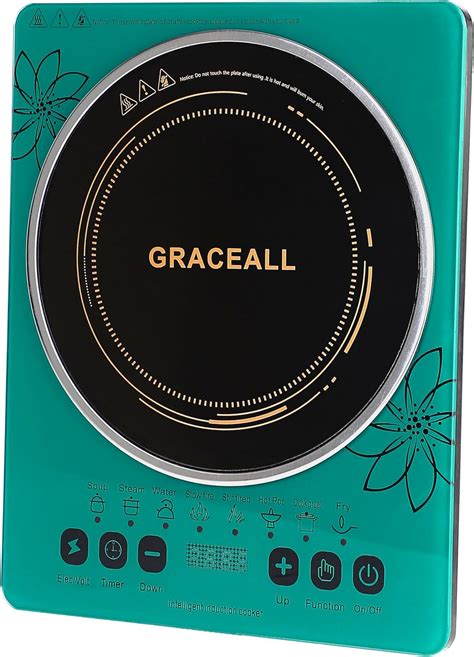 Graceall Electric Stove Induction Cooktop Portable Hot Plate For Cooking 120v 2200w Countertop