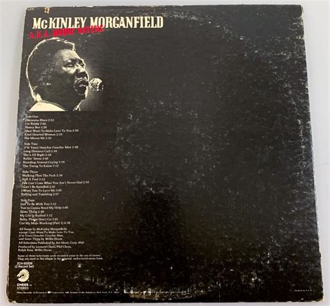 MUDDY WATERS Signed "McKinley Morganfield AKA Muddy Waters"