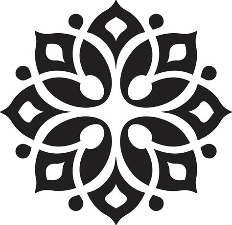 Elegance Redefined Arabic Floral Logo Icon Iconic Middle Eastern ...