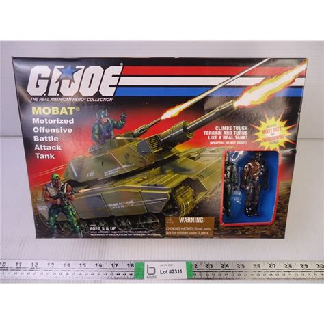 Gi Joe Mobat Motorized Offensive Battle Attack Tank Nib Bodnarus