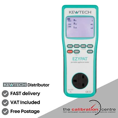 Kewtech Ezypat Battery Operated Pat Tester Lightweight Electrical