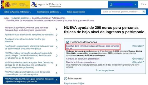 Como Solicitar La Nueva Ayuda De 200 Euros Contafacil