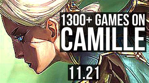 CAMILLE Vs GANGPLANK TOP DEFEAT 2 0M Mastery 1300 Games 2 1 3