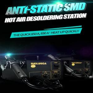 Quick A A V Smd Rework Station Hot Air Gun Desoldering Tool Repair Station Martview
