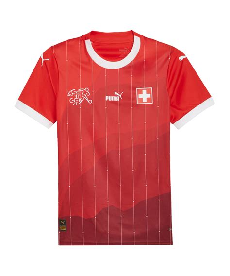 PUMA Schweiz Trikot Home 2023 Damen Rot F01 Rot