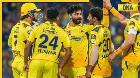 MI Vs CSK IPL 2023 Jadeja Rahane Guide Chennai Super Kings To 7