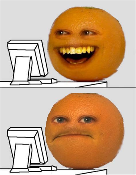 Annoying Orange Meme Face