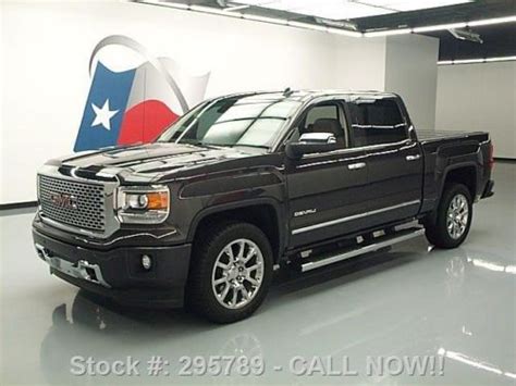 Buy Used 2014 Gmc Sierra Denali Crew Sunroof Nav Rear Cam 9k Mi Texas