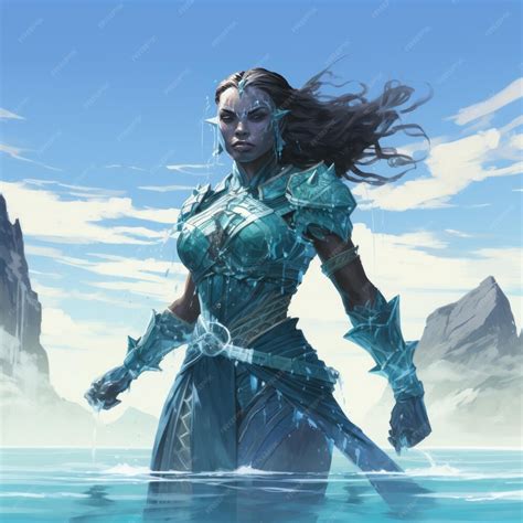 Premium Photo | Aquatic Adventurers The Coastal Explorers of Dungeons ...