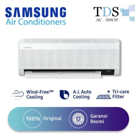 Promo Ac Samsung Wind Free Inverter 1 Pk Ar10tyeaewknse R32 Unit