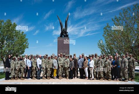 Space Training And Readiness Command Senior Leaders Pose For A Group