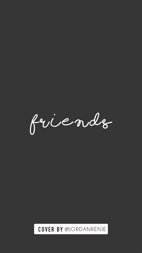 friends instagram highlight cover black and white - Mireille Mcqueen