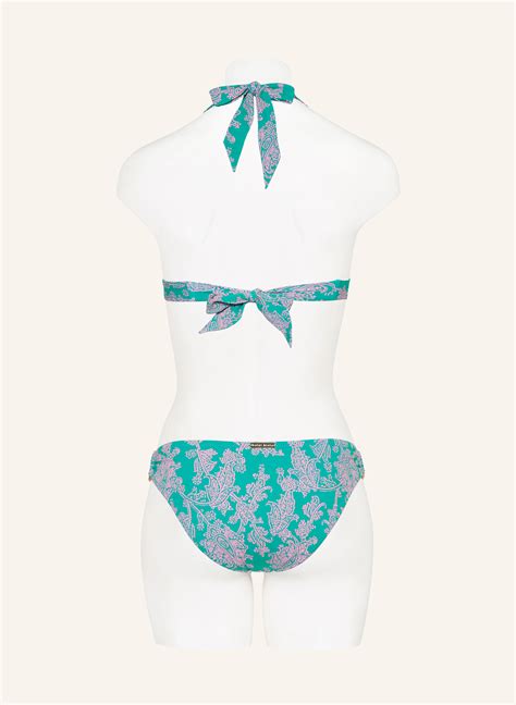 heidi klein Basic Bikini Hose SANTA ROSA in grün pink