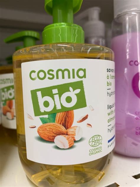 Cosmia Bio Savon Liquide Mains L Amande Douce Bio Inci Beauty