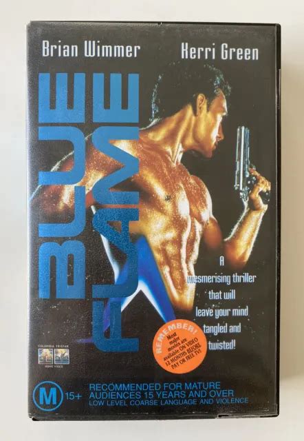 Blue Flame Vhs Columbia Tristar Ex Rental Video Tape Brian Wimmer