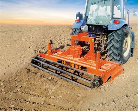 Mild Steel Fieldking Power Harrow For Agriculture At ₹ 150000unit In