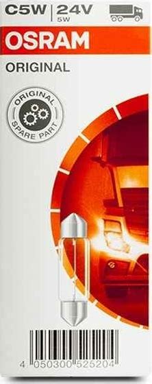 Osram C5W 24V 5W 10τμχ - Skroutz.gr