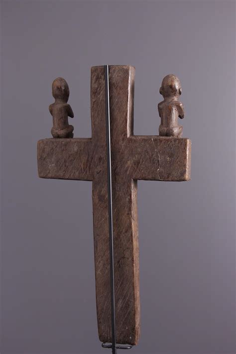 Kongo Crucifix 24047 Used Objects Pulleys Boxes Loom Awale