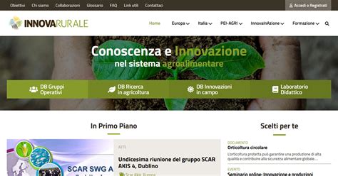 Pianeta Psr Innovarurale Nasce Il Nuovo Portale Della Conoscenza E L