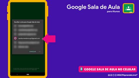 Google Sala De Aula Para Alunos Como Usar Google Sala De Aula No Celular